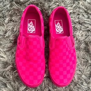Womens Vans Tonal slip ons